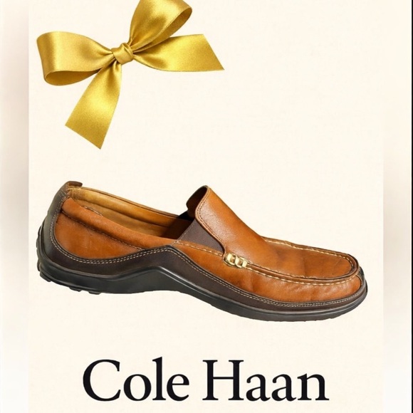 Cole Haan Other - Cole Haan Tucker C03559 Brown Leather Venetian Loafers 10
